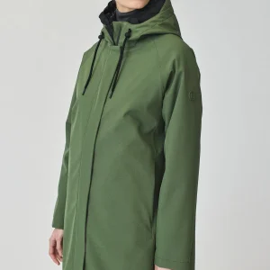 TANTÄ RAINMWEAR ABRIGO DESMONTABLE BRONZE GREEN OLUJA