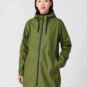 TANTÄ RAINMWEAR ABRIGO IMPERMEABLE BRONZE GREEN VAND